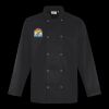 Premier Unisex Long Sleeve Stud Front Chef's Jacket Thumbnail
