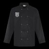 Premier Unisex Long Sleeve Stud Front Chef's Jacket Thumbnail