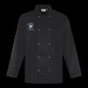 Premier Unisex Long Sleeve Stud Front Chef's Jacket Thumbnail