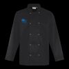 Premier Unisex Long Sleeve Stud Front Chef's Jacket Thumbnail