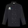 Premier Unisex Long Sleeve Stud Front Chef's Jacket Thumbnail