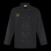 Premier Unisex Long Sleeve Stud Front Chef's Jacket Thumbnail