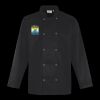 Premier Unisex Long Sleeve Stud Front Chef's Jacket Thumbnail