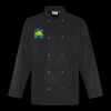 Premier Unisex Long Sleeve Stud Front Chef's Jacket Thumbnail