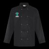 Premier Unisex Long Sleeve Stud Front Chef's Jacket Thumbnail
