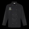 Premier Unisex Long Sleeve Stud Front Chef's Jacket Thumbnail