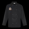 Premier Unisex Long Sleeve Stud Front Chef's Jacket Thumbnail