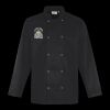 Premier Unisex Long Sleeve Stud Front Chef's Jacket Thumbnail