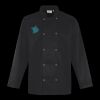 Premier Unisex Long Sleeve Stud Front Chef's Jacket Thumbnail