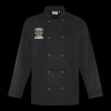 Premier Unisex Long Sleeve Stud Front Chef's Jacket Thumbnail