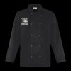 Premier Unisex Long Sleeve Stud Front Chef's Jacket Thumbnail