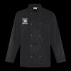 Premier Unisex Long Sleeve Stud Front Chef's Jacket Thumbnail