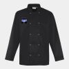 Premier Unisex Long Sleeve Stud Front Chef's Jacket Thumbnail