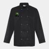 Premier Unisex Long Sleeve Stud Front Chef's Jacket Thumbnail