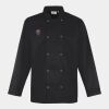 Premier Unisex Long Sleeve Stud Front Chef's Jacket Thumbnail
