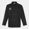 Premier Unisex Long Sleeve Stud Front Chef's Jacket Thumbnail