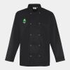 Premier Unisex Long Sleeve Stud Front Chef's Jacket Thumbnail