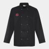 Premier Unisex Long Sleeve Stud Front Chef's Jacket Thumbnail