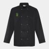 Premier Unisex Long Sleeve Stud Front Chef's Jacket Thumbnail