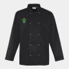 Premier Unisex Long Sleeve Stud Front Chef's Jacket Thumbnail