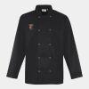 Premier Unisex Long Sleeve Stud Front Chef's Jacket Thumbnail