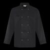 Premier Unisex Long Sleeve Stud Front Chef's Jacket Thumbnail