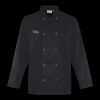 Premier Unisex Long Sleeve Stud Front Chef's Jacket Thumbnail