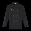 Premier Unisex Long Sleeve Stud Front Chef's Jacket Thumbnail