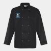 Premier Unisex Long Sleeve Stud Front Chef's Jacket Thumbnail