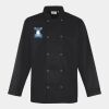 Premier Unisex Long Sleeve Stud Front Chef's Jacket Thumbnail