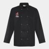 Premier Unisex Long Sleeve Stud Front Chef's Jacket Thumbnail