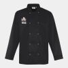 Premier Unisex Long Sleeve Stud Front Chef's Jacket Thumbnail