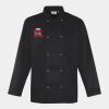 Premier Unisex Long Sleeve Stud Front Chef's Jacket Thumbnail