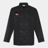 Premier Unisex Long Sleeve Stud Front Chef's Jacket Thumbnail