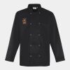 Premier Unisex Long Sleeve Stud Front Chef's Jacket Thumbnail