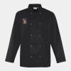Premier Unisex Long Sleeve Stud Front Chef's Jacket Thumbnail