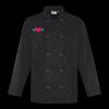 Premier Unisex Long Sleeve Stud Front Chef's Jacket Thumbnail