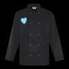 Premier Unisex Long Sleeve Stud Front Chef's Jacket Thumbnail