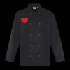 Premier Unisex Long Sleeve Stud Front Chef's Jacket Thumbnail
