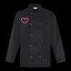 Premier Unisex Long Sleeve Stud Front Chef's Jacket Thumbnail