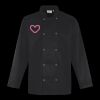 Premier Unisex Long Sleeve Stud Front Chef's Jacket Thumbnail
