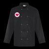 Premier Unisex Long Sleeve Stud Front Chef's Jacket Thumbnail