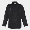 Premier Unisex Long Sleeve Stud Front Chef's Jacket Thumbnail