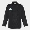 Premier Unisex Long Sleeve Stud Front Chef's Jacket Thumbnail