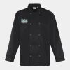Premier Unisex Long Sleeve Stud Front Chef's Jacket Thumbnail
