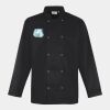 Premier Unisex Long Sleeve Stud Front Chef's Jacket Thumbnail