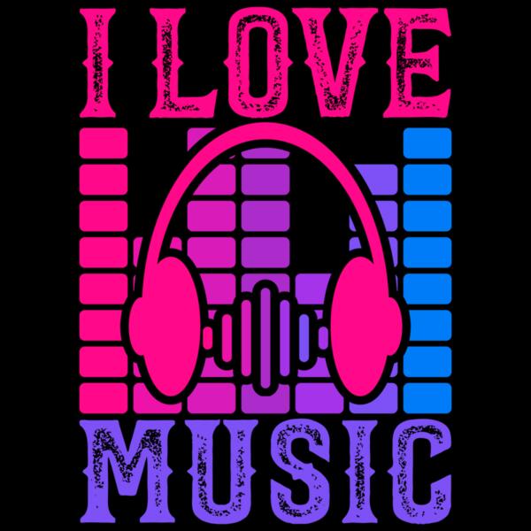 SC002-B01-D13 I love music Thumbnail