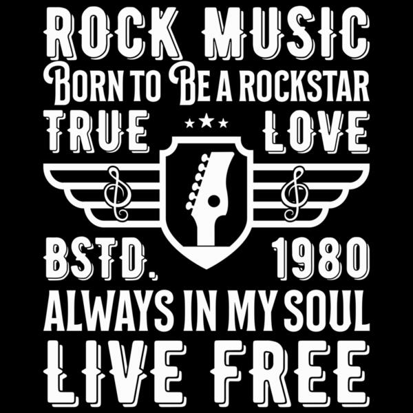 SC002-B01-D42 Rock music born to be a rockstar Thumbnail