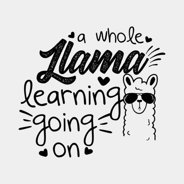 VTD2491 - A Whole Llama Learning Going On Thumbnail