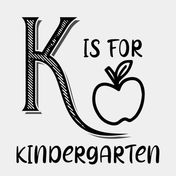 VTD5198 - K Is for Kindergarten Thumbnail